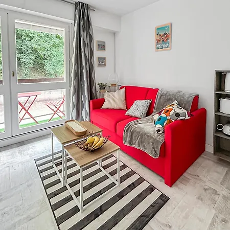 公寓 Avec Parking Et Balcon Prive 滨海图维列